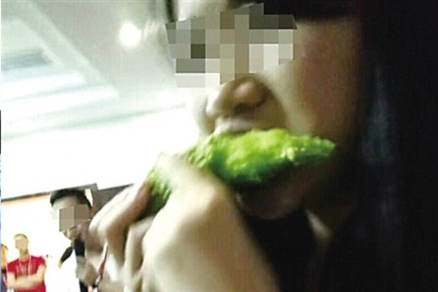 Chinese firm forced workers to eat bitter guard