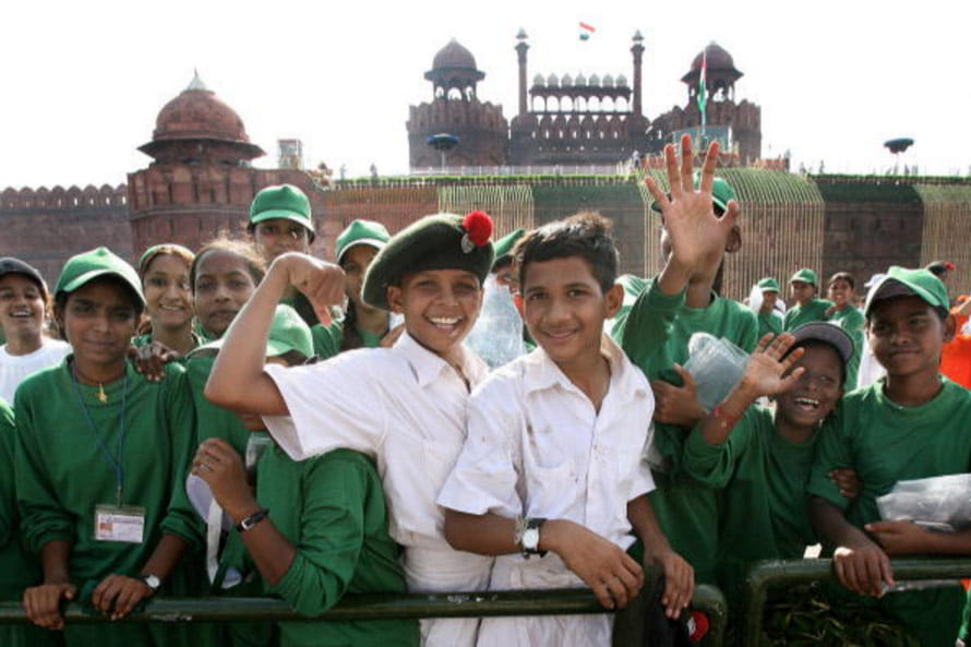 students learn meaning of independence day