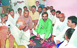 Jyant told the martyr's family complain