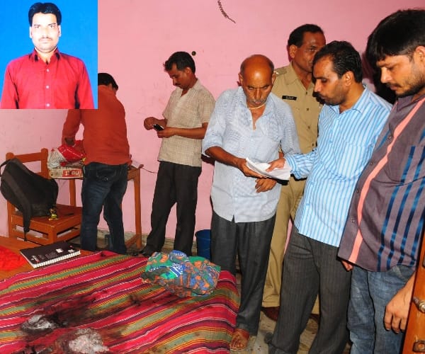 A man murdered in gomati nagar in Lucknow.