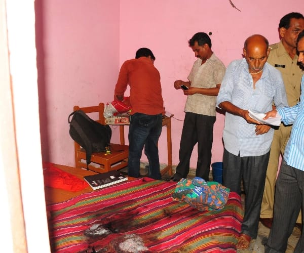 A man murdered in gomati nagar in Lucknow.