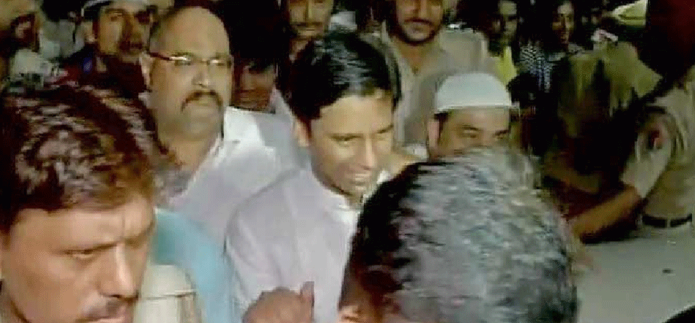 AAP grew difficulties, police arrested another MLA Naresh Yadav