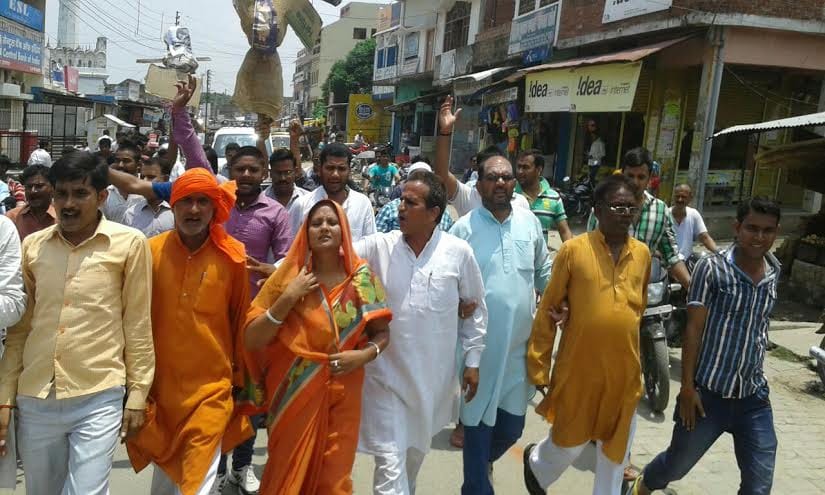Saliva, Salempur performance BJP leaders
