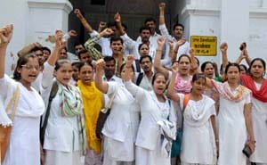 Patients nurses on strike on Wednesday