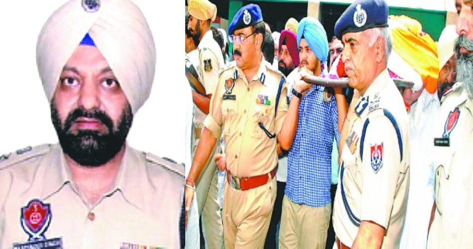  funeral, SSP Maninder Singh, Firozpur SSP, DGP Punjab, Suresh Kumar Arora, jalandhar, punjab,