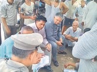 jind- bhiwani hiway, bloc. farmmer, jind