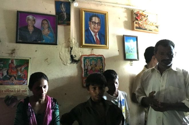 gujrat: first 'untouchable', then 'kar sewak', agian 'untouchable'