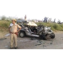 accident, accident in churoo, hindi news, 8 dead, hisar