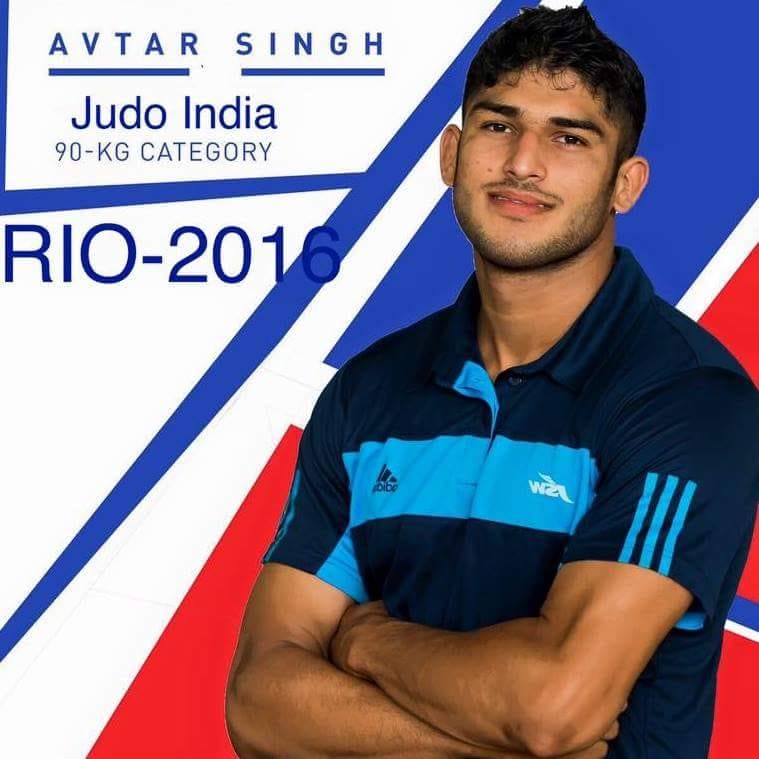 avtar singh representing india in judo at rio olympics