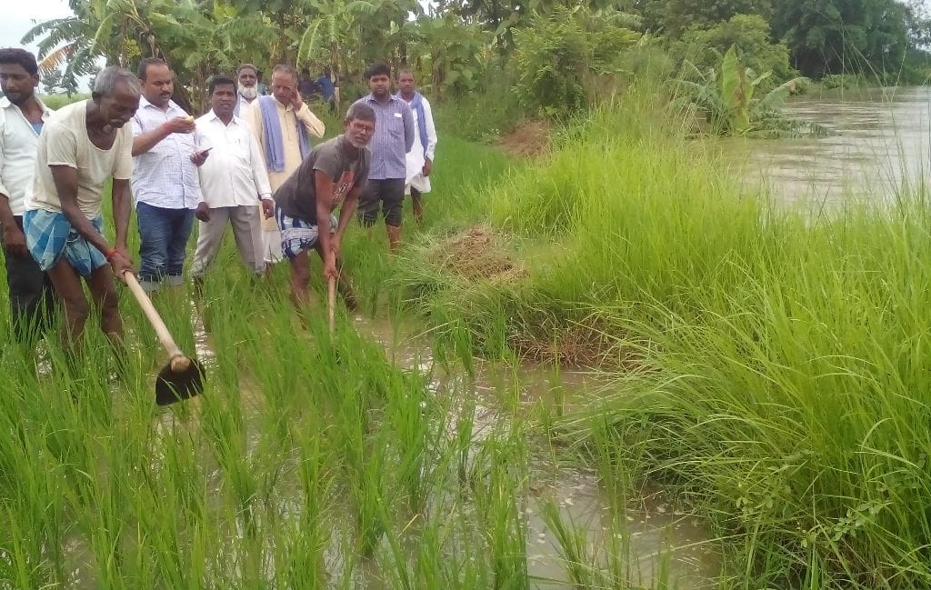 Bgela Ufani , water entered villages