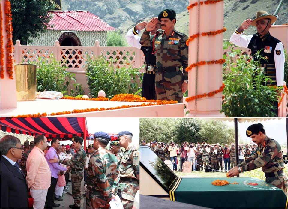 Kargil Vijay Diwas: Army Chief pays tribute at war memorial