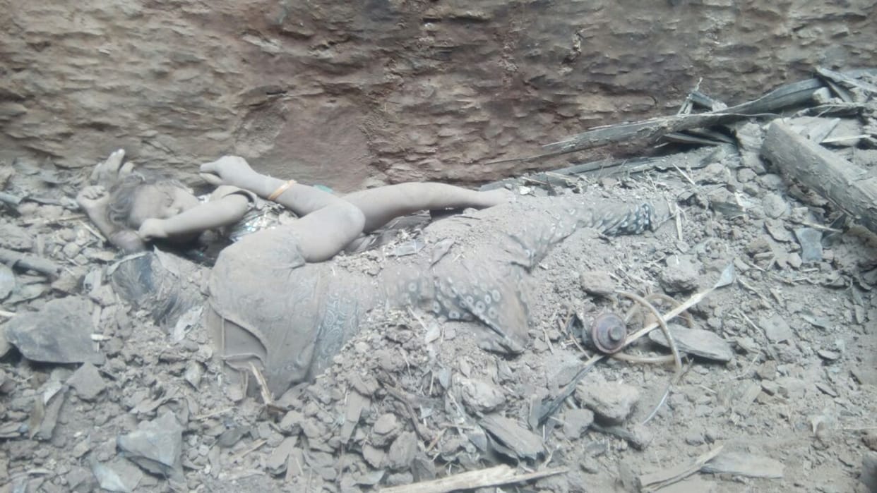 house collapse in tehri, three dead