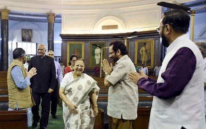 LS speaker Sumitra Mahajan advises Bhagwant Mann to not attend the house until a decision is made