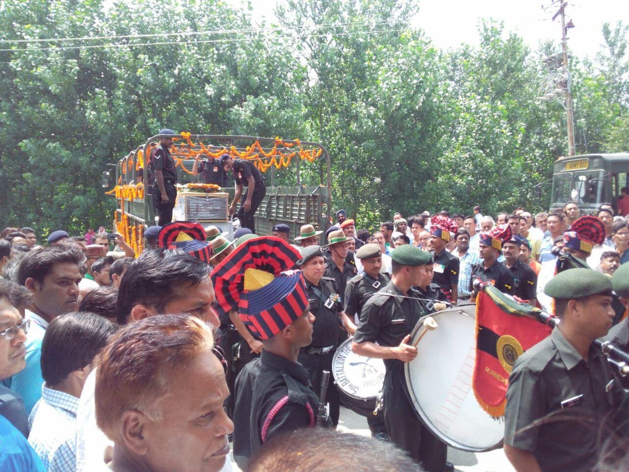 anup thapa become martyr in terrorist attack