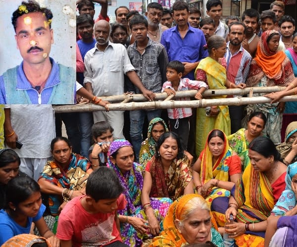 man murdered in lucknow for property