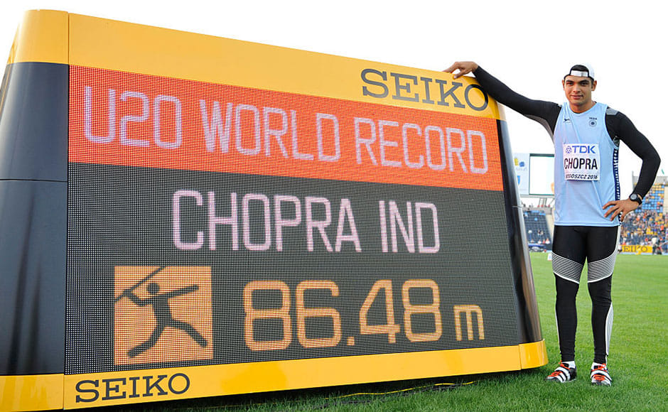 Neeraj Chopra made a record almost every time in international competition