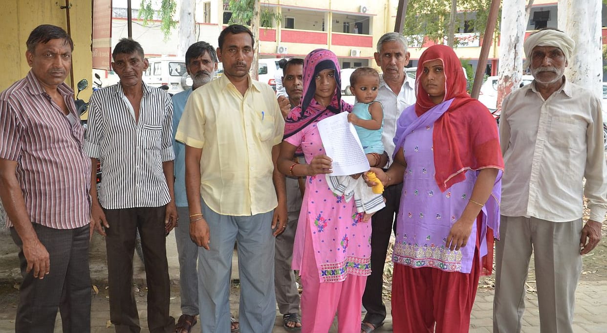 Dalit picked up from home.
