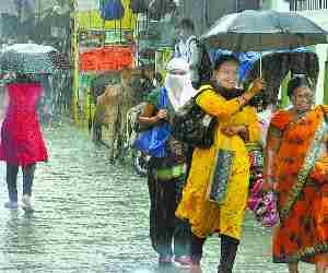 Good rain in city.