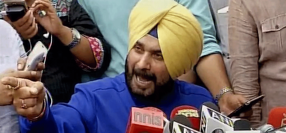 sanjay singh comment on sidhu