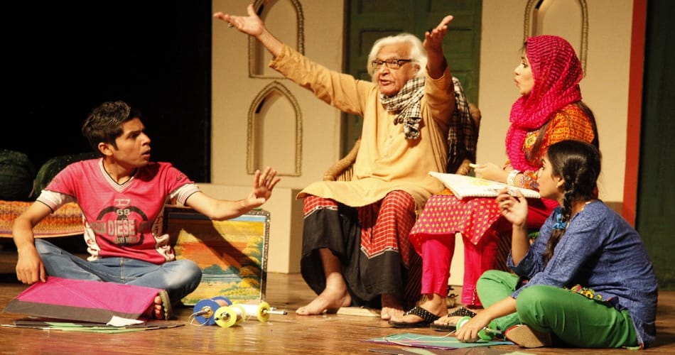 taigore teatre, adakar much mohali, natak manchan, theatre for peace, lo fir aai basant, chandigarh,
