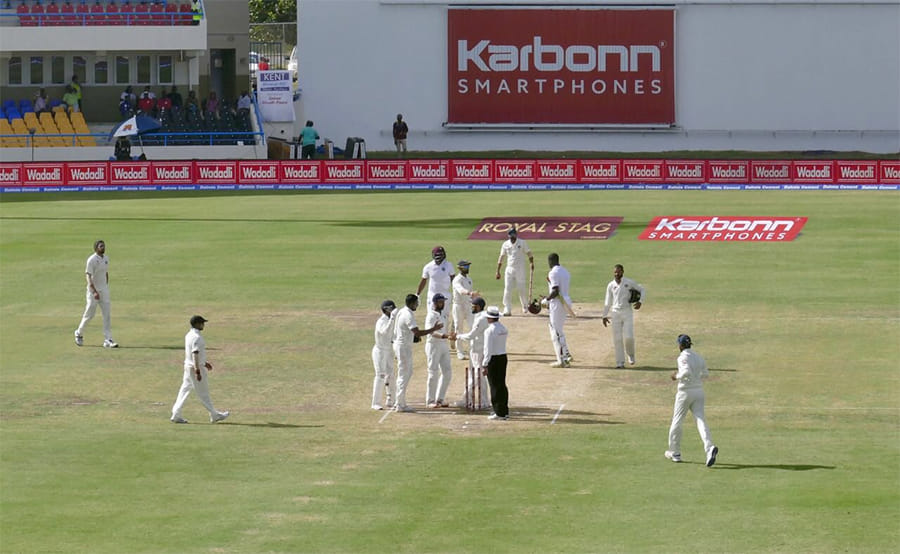 India vs west indies: 2nd test, 5th Day