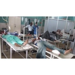 accedent, 12 injuried, pgi rohtak, refer, jind