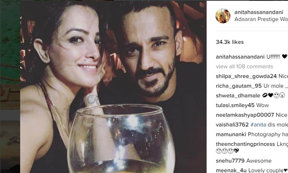 Anita Hassanandani's bikini pics from Maldives