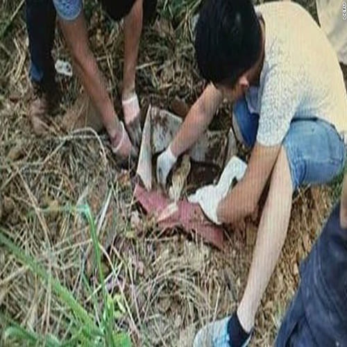 baby found alive after being buried for 8 days
