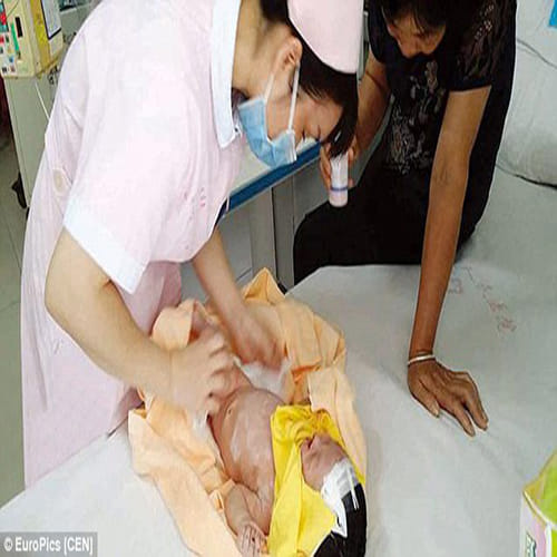 baby found alive after being buried for 8 days