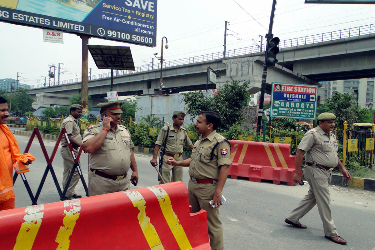 SSP UP arrived at the gate, borders on high alert