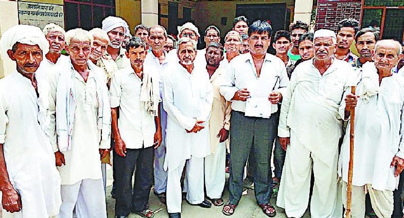 Movie Kalan village farmers protest
