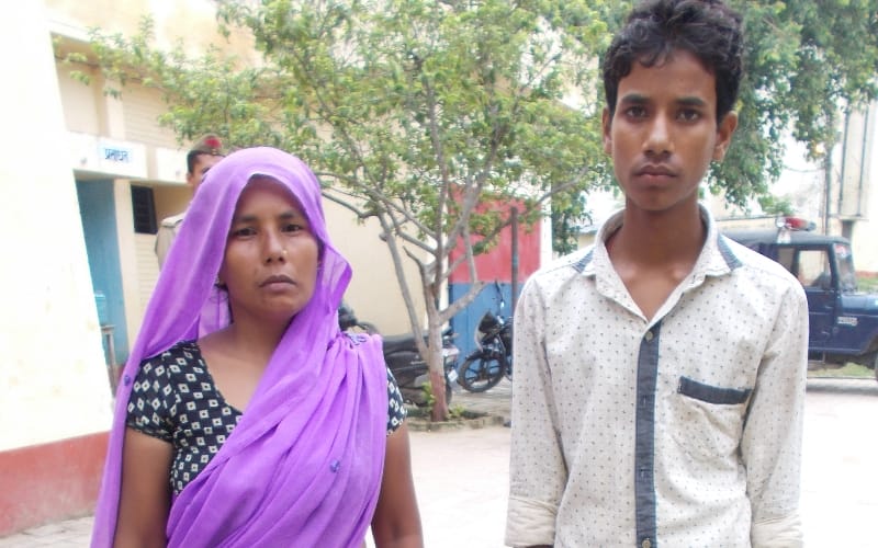 murder in lucknow for commission money
