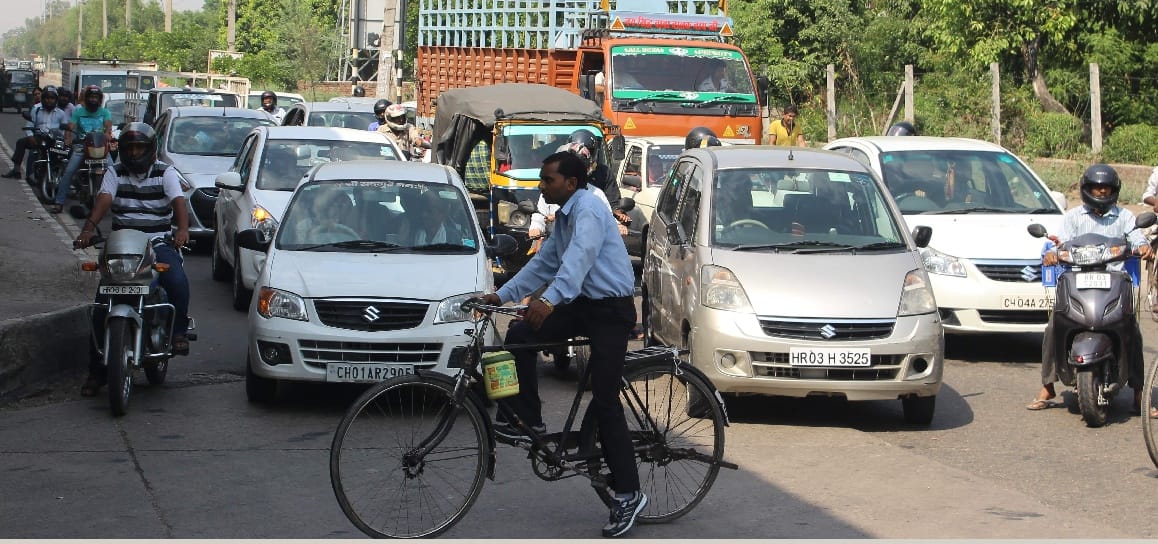 Female college students under the road safety awareness