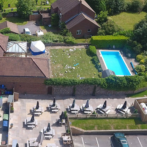 guest was gunned down in pool party of 'Female Boss'