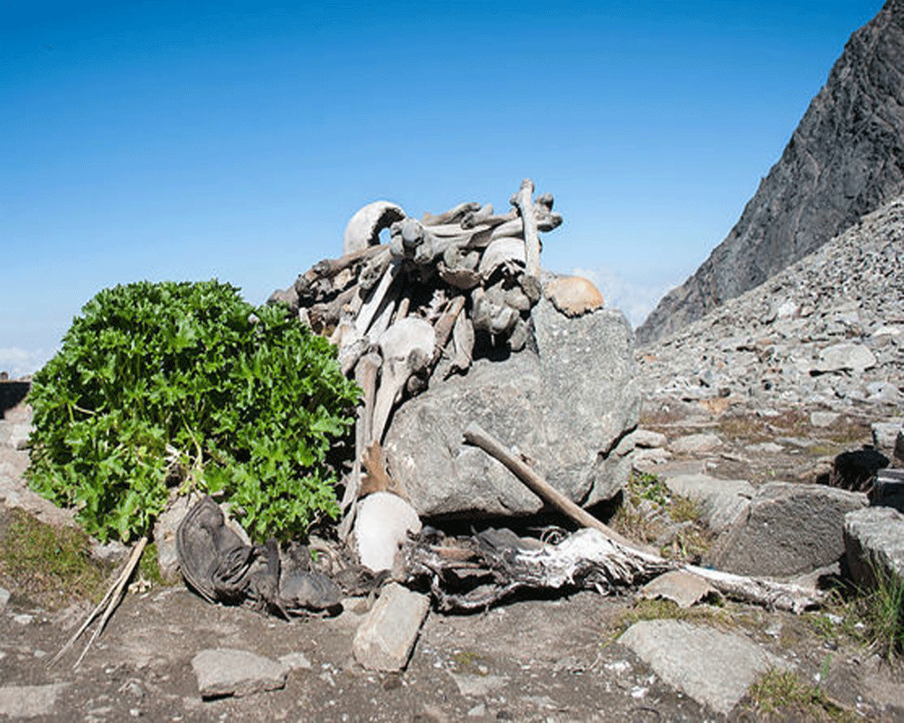 Mysterious Story of Roopkund Skeleton lake