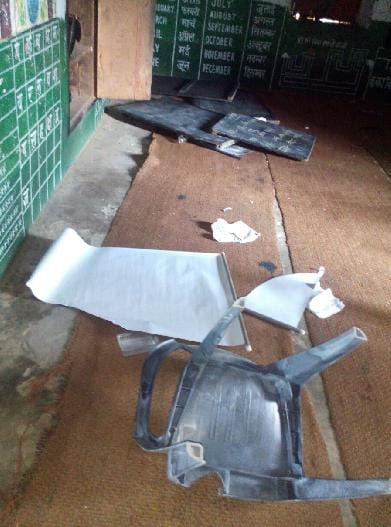 Schools vandalized