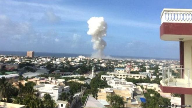 Atleast 12 killed in Somalia blast