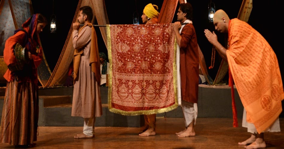 Pak artist play kabir khadha bazar me at taigore theatre chandigarh