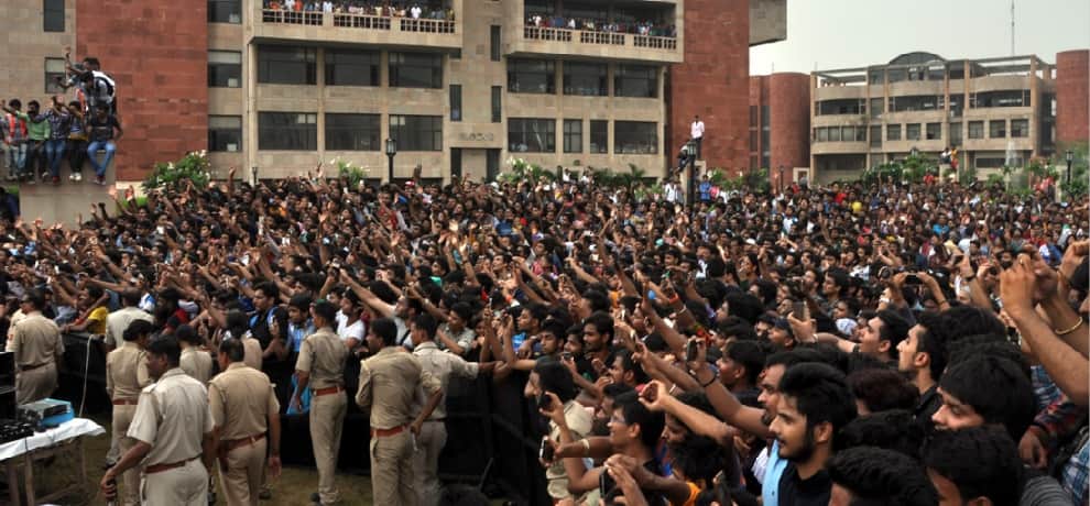 film dhishoom team in greater noida for promotions