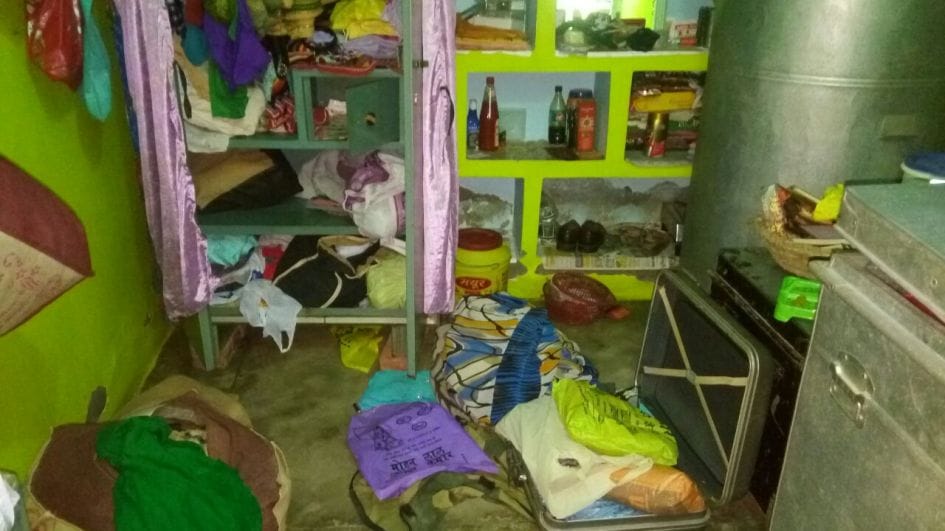 Arrested, accused of theft, the goods recovered