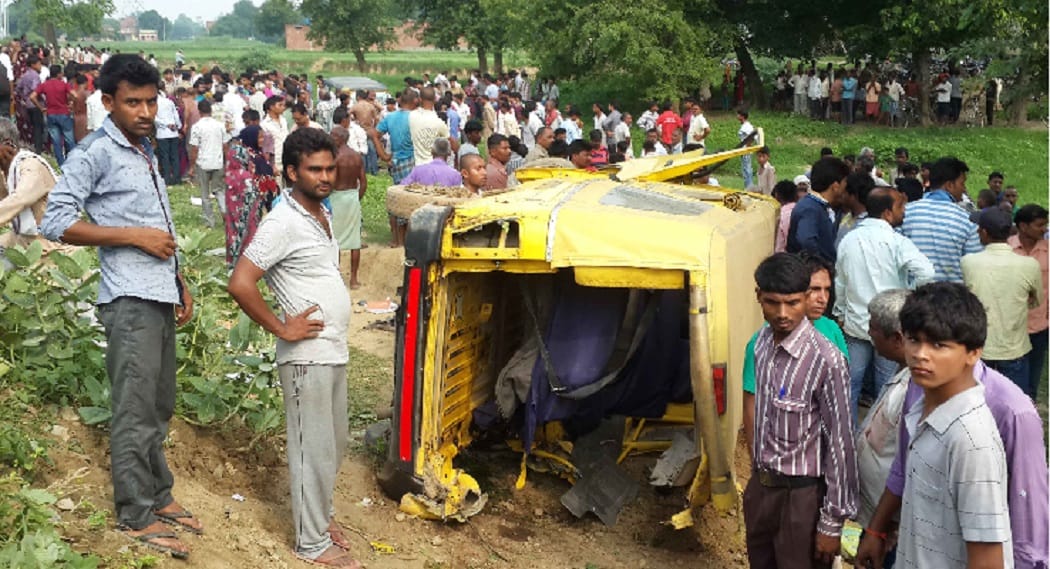 Train accident in Bhadohi, child says he saw his beheaded friend 