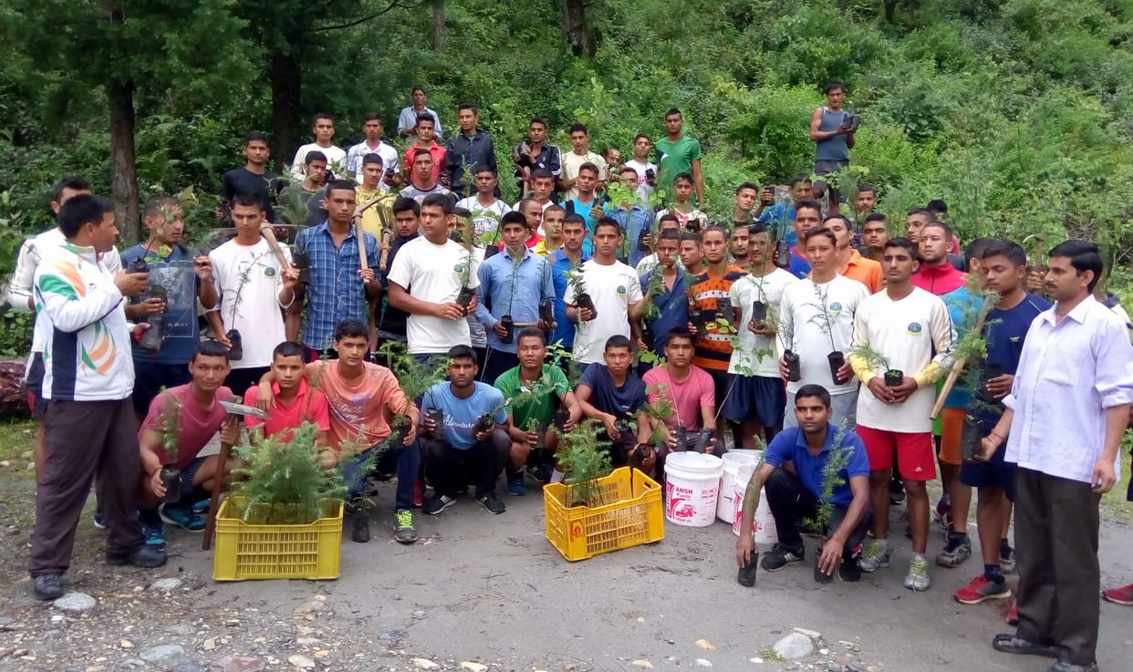 Kargil War Memorial established forest