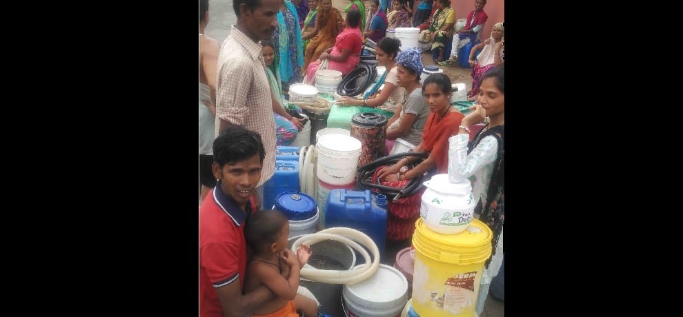 15-day supply of many villages stalled
