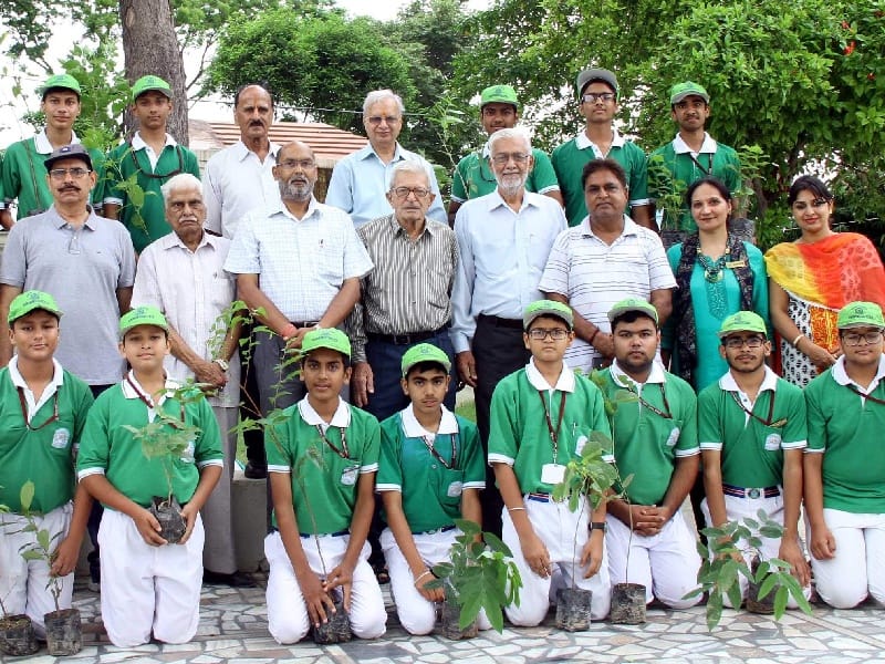 DAV Public School, Green Day, students, love of nature, over, Patiala
