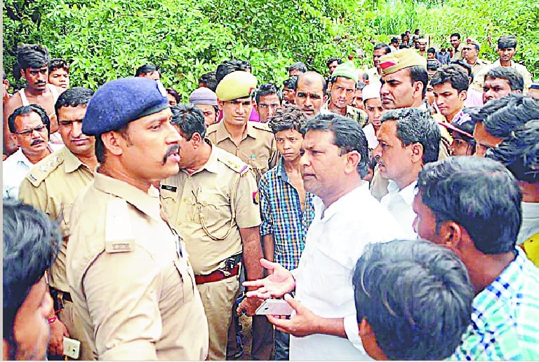 The young man's body was found in Muzaffarnagar