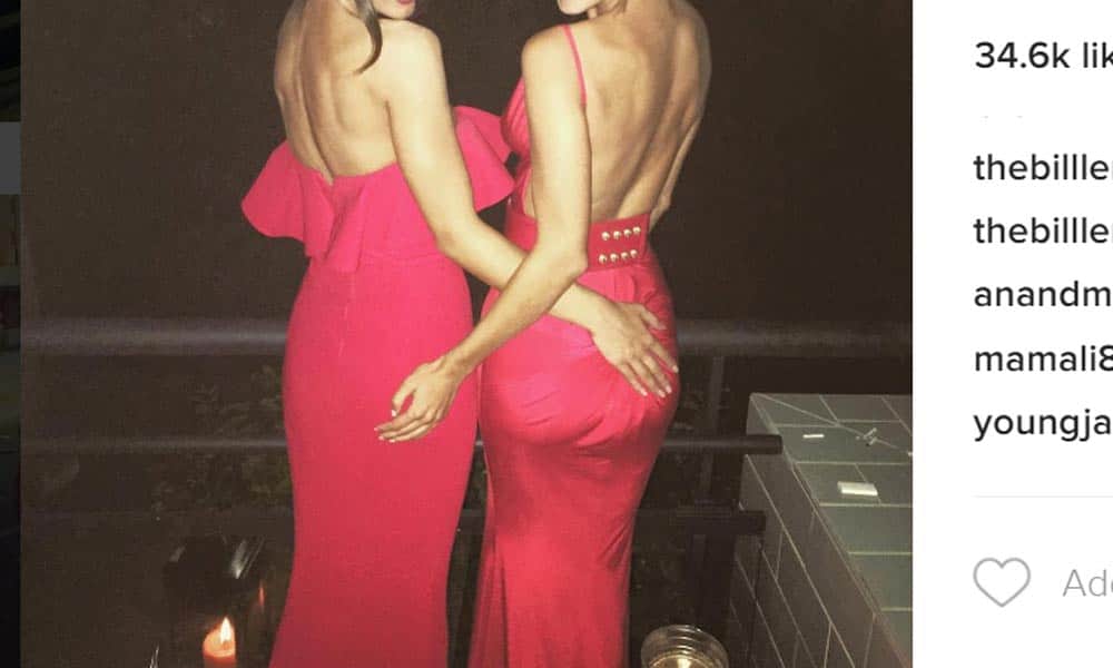 Amy jackson indulged in grabbing with her friend
