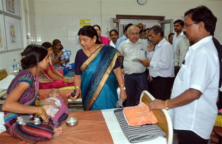 At the time of the inspection of children's holiday , Prdhaanachary suspended