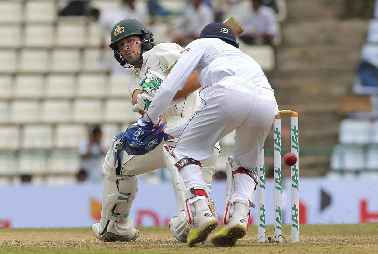 Australian s top oreder missed fifty in 10th consecutive Test