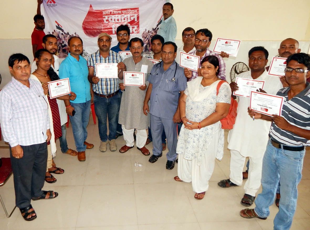 Blood donations enthusiasm show, set precedent