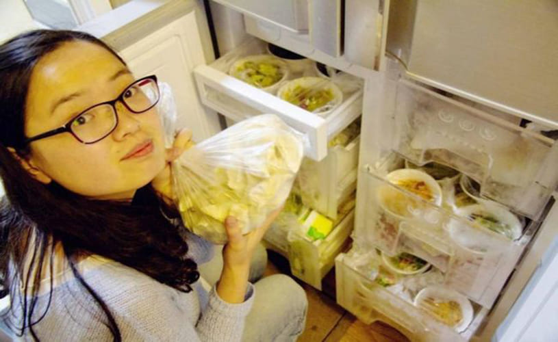 Loving Husband Prepared A Year's Worth Of Food For His Wife